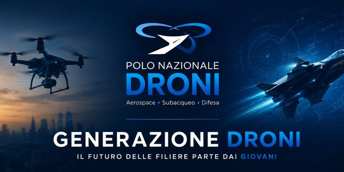 Polo Nazionale Droni, nasce “Generazione Droni”: al presidente ANGI Gabriele Ferrieri il coordinamento del progetto